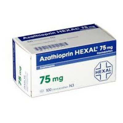 Фото препарата Азатиоприн Azathioprin 75 мг/100 таблеток